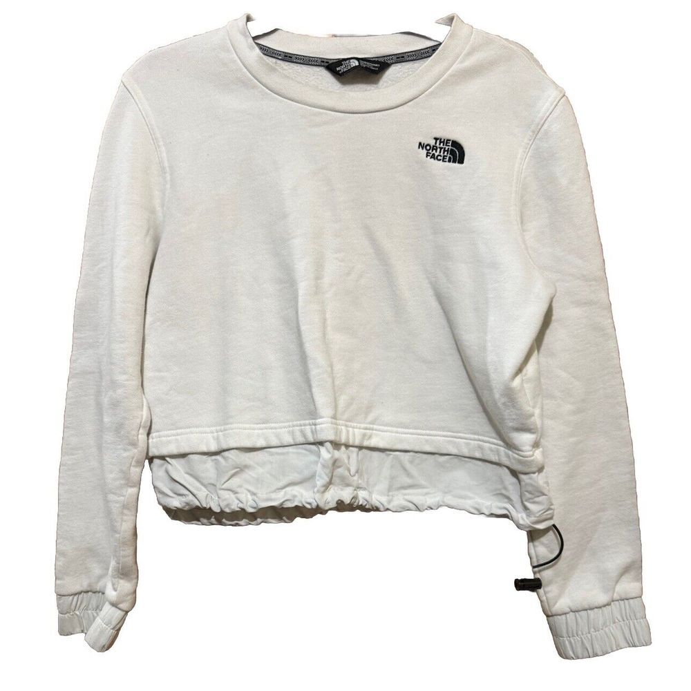 The North Face Sweatshirt Womens Large 92 Rage Fleece Crop Small‎